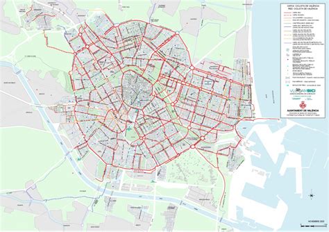 mapa carril bici valencia|Carril Bici València